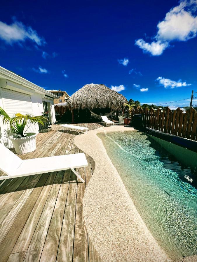 Villa Amaryllis Luxueuse,Piscine,Vue Mer,Plage Сент-Люс Екстер'єр фото