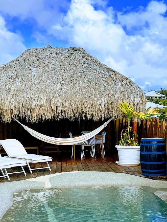 Villa Amaryllis Luxueuse,Piscine,Vue Mer,Plage Сент-Люс Екстер'єр фото