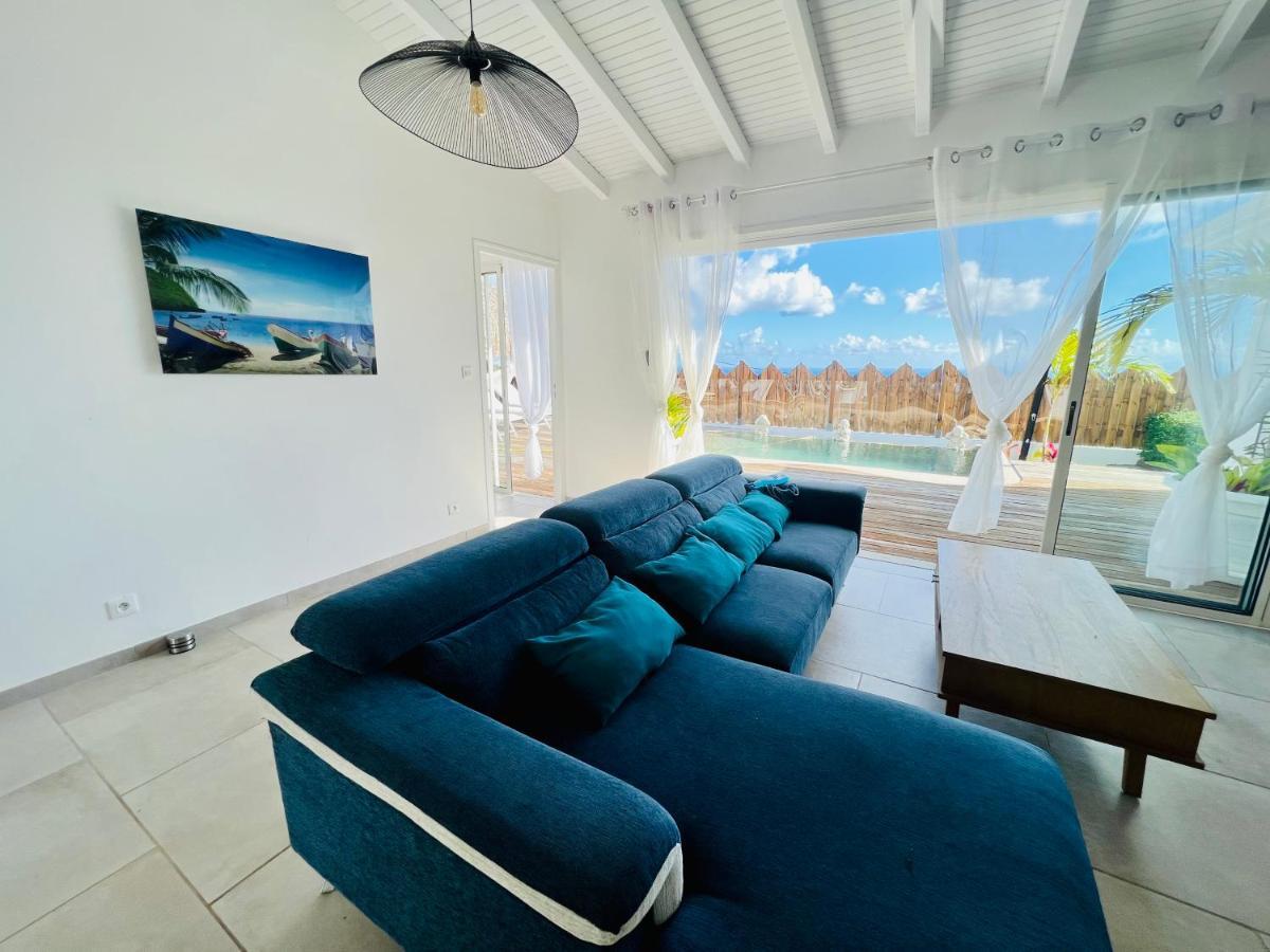 Villa Amaryllis Luxueuse,Piscine,Vue Mer,Plage Сент-Люс Екстер'єр фото