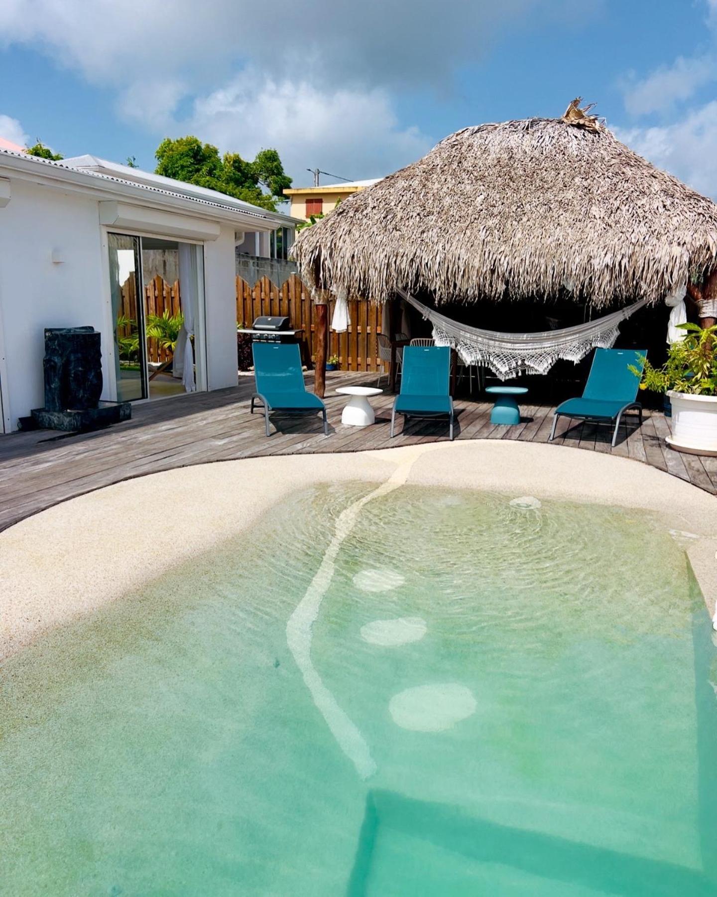 Villa Amaryllis Luxueuse,Piscine,Vue Mer,Plage Сент-Люс Екстер'єр фото