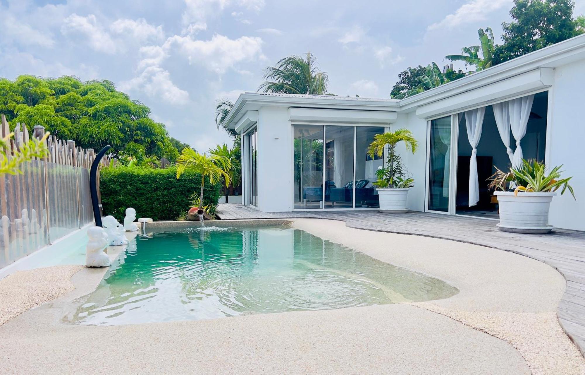Villa Amaryllis Luxueuse,Piscine,Vue Mer,Plage Сент-Люс Екстер'єр фото